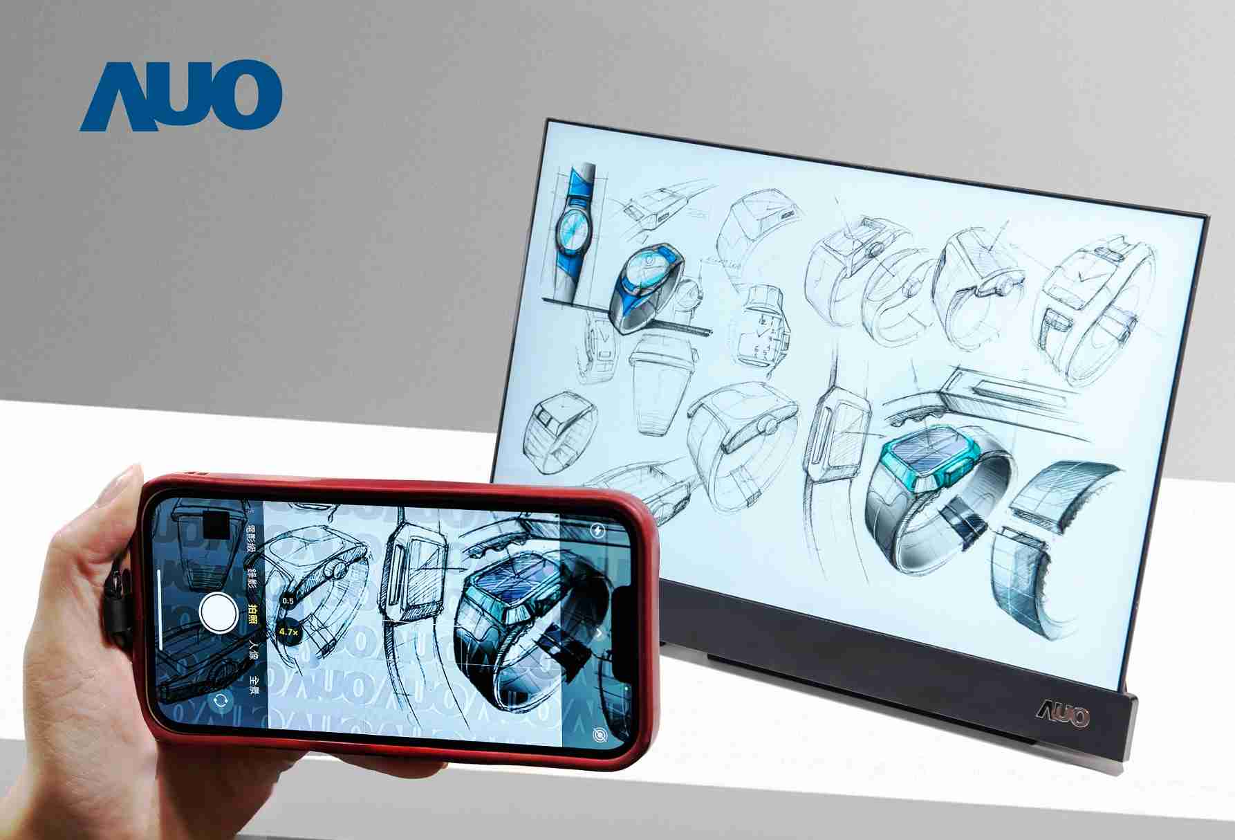 彩运网16吋防窥显示器，，，采用人眼无法察觉、、相机拍摄时才显现的隐藏式水印技术，，，，未来可结合AI镜头侦测周围环境，，，，实时开启或关闭水印，，大幅提升在公共场域使用显示器的安全性